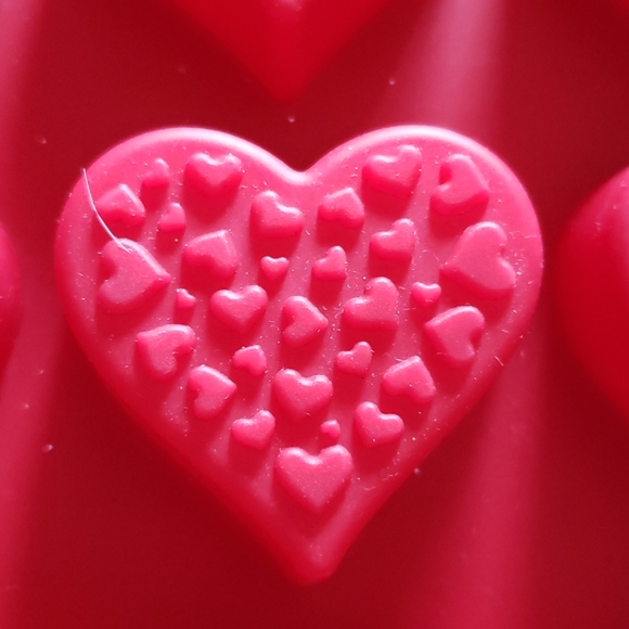 Silicon molds hearts - Picture 3 of 8